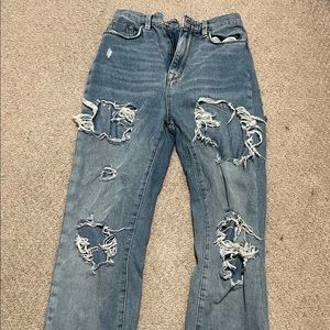 BDG Ripped Mom High Rise Jeans